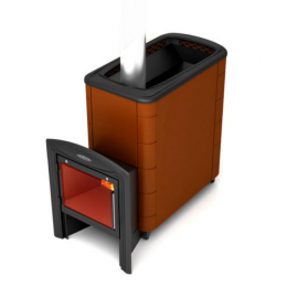 Дровяная печь для бани TMF Тунгуска XXL 2013 Inox Витра терракота